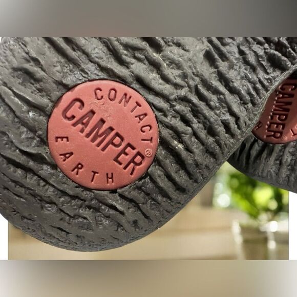 CAMPER Contact Earth Pebbled Leather 3-Eye Gum Sole Chukka Boot Men US 12 EU 45 - Picture 13 of 14